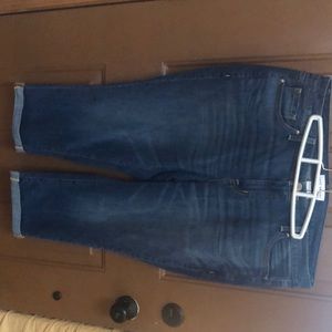 Lane Bryant size14 cuffed capris, NWOT